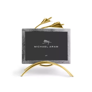 Michael Aram photo frame, from the Calla Lily Midnight collection