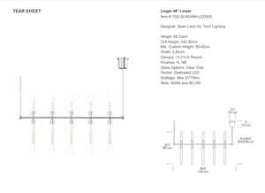 Lampa wisząca Sean Lavin Linger 48 marki Visual Comfort