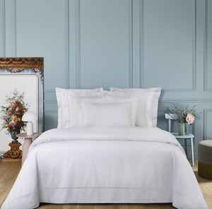  Yves Delorme cushion cover, from the Athena (Nacre) collection