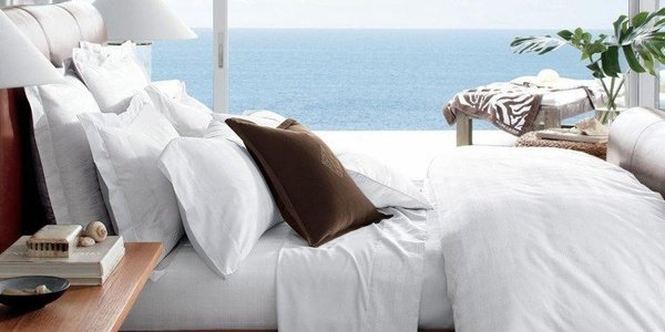 Prześcieradło Ralph Lauren Home, z kolekcji Glen Plaid (White)