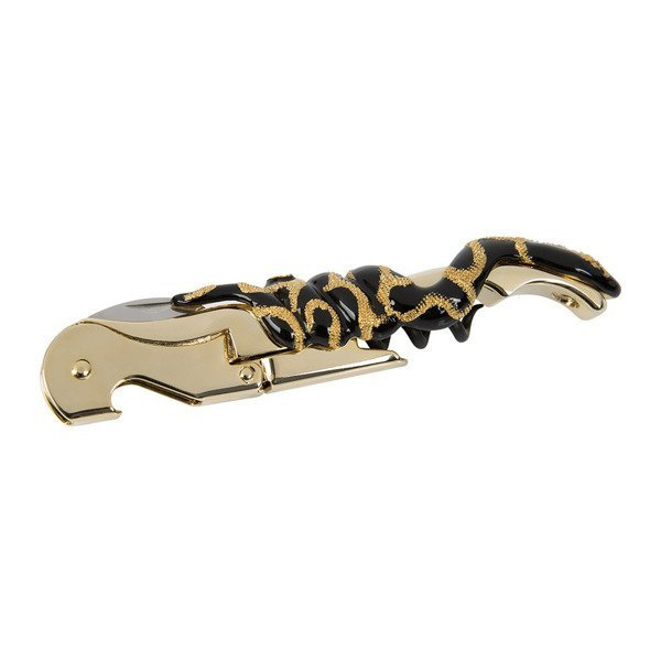 Roberto Cavalli Home Snake Wine Corkscrew (Black)