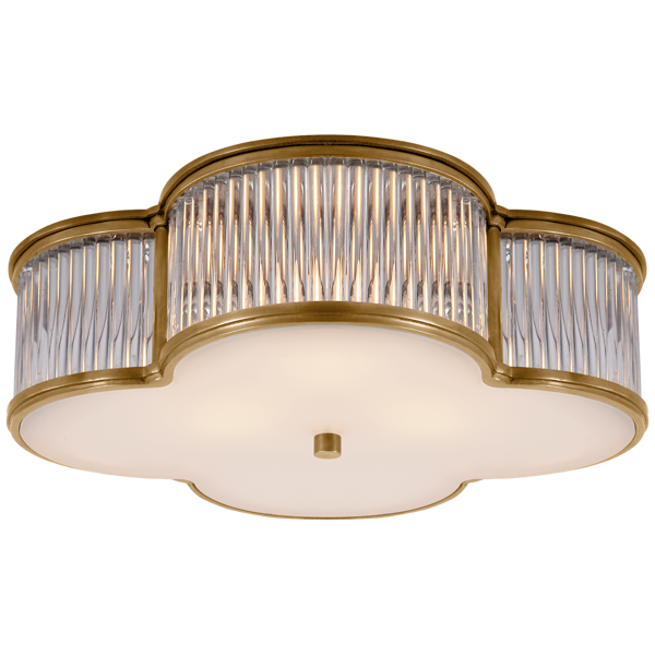 Alexa Hampton Plafond Basil 17" Flush Mount-large Visual Comfort brand
