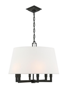 Square Tube pendant lamp by Chapman & Myers Visual Comfort brand
