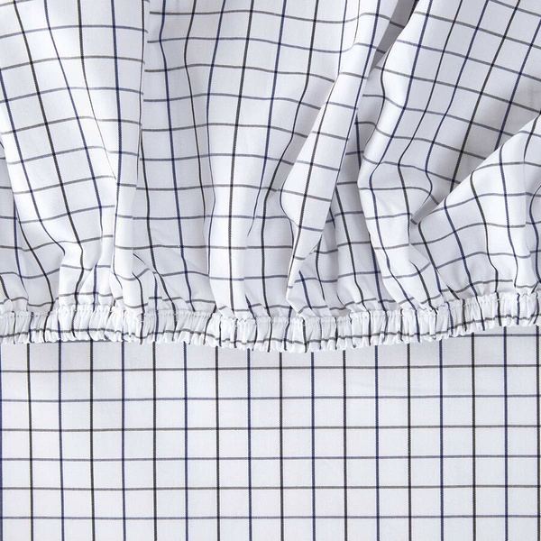 Ralph Lauren Home sheet, from the Tattersal collection (NaviWhite)