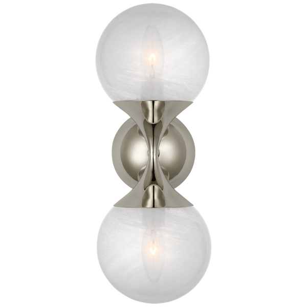 Aerin Cristol Small Double wall lamp