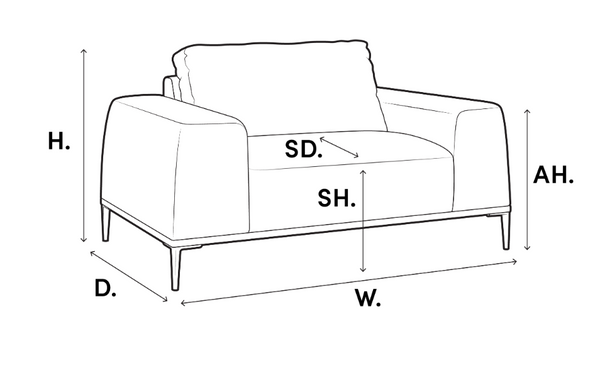 Eichholtz Siderno garden sofa
