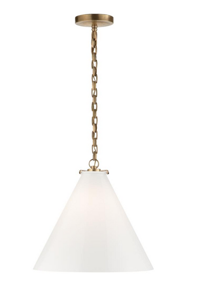 Katie Conical pendant lamp by Thomas O'Brien