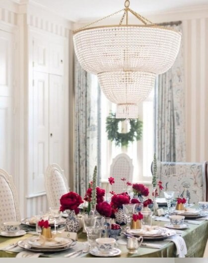 Aerin Jacqueline chandelier by Visual Comfort