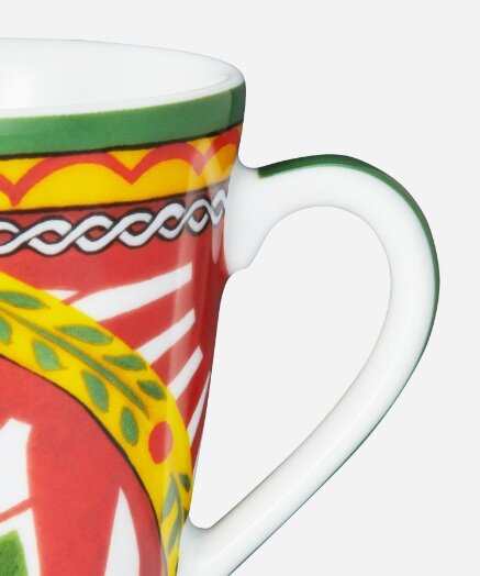 Dolce&Gabbana porcelain mug, Carretto Siciliano