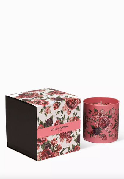 Rosa Moschata scented candle by Dolce&Gabbana