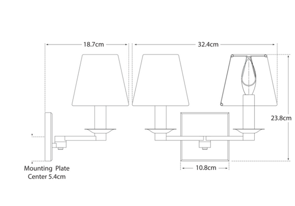 Ralph Lauren Home Evans Wall Lamp