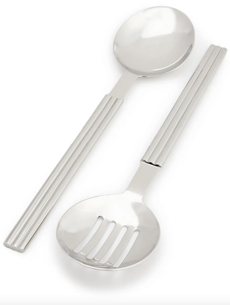 Thorpe set of stainless steel serving spoons by Ralph Lauren Home