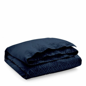 Ralph Lauren Home comforter cover, from the Penthouse Clayton (Navy) collection