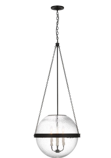 Marie Flanigan's Reese 18" Globe pendant lamp