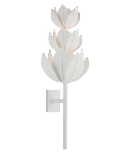 Alberto Extra Large Three Tier wall lamp designed by Julie Neill 