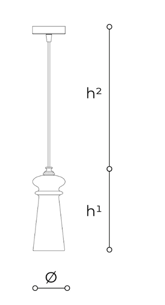 Lampa wisząca Licio marki Italamp