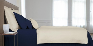 Yves Delorme pillowcase, from the Triomphe (Pierre) collection