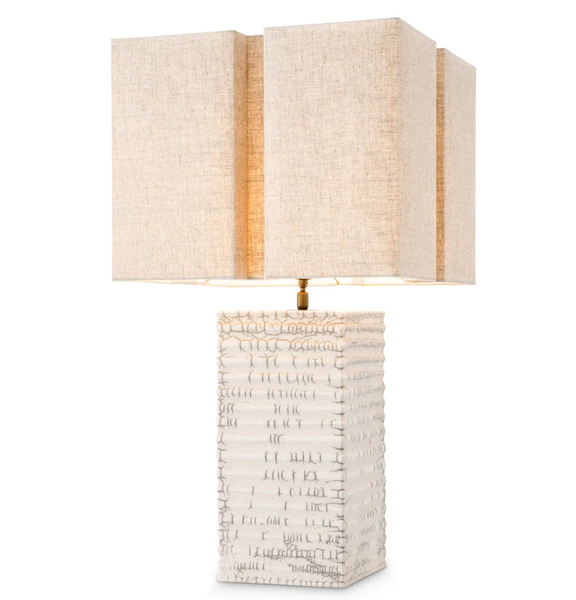 Division table lamp by Eichholtz