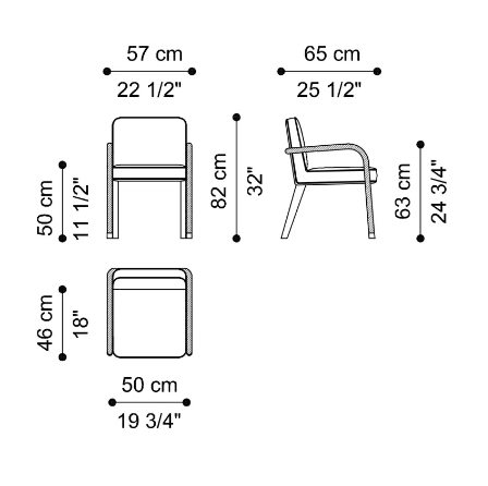 Gianfranco Ferré Home Loop Chair