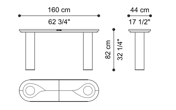 Konsola Pillar marki Etro Home
