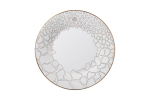 Roberto Cavalli Home dinner plate, from the Giraffa collection