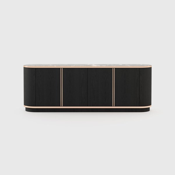 Laskasas Brown chest of drawers
