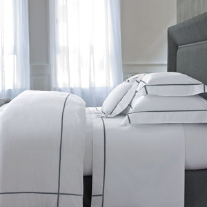 Yves Delorme comforter cover, from the Athena (Platine) collection