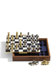 Fowler Ralph Lauren Home chess and checkers set