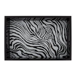 Roberto Cavalli Home tray, from the Zebrage collection (Small)