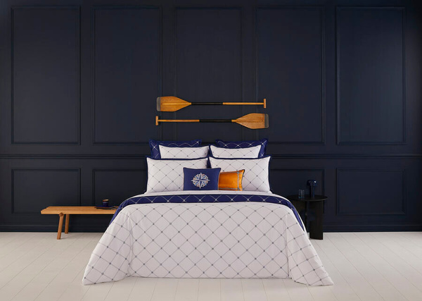 Poszewka na poduszkę Yves Delorme, z kolekcji Encre