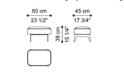 Guam footstool by Roberto Cavalli Home Interiors