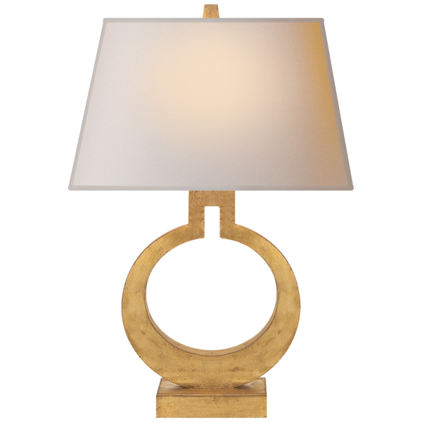 Table Lamp E.F Chapman Ring Form Small