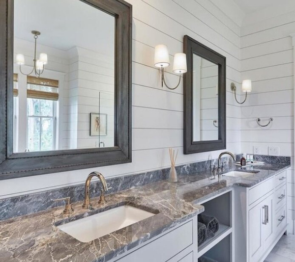 Reed Double wall lamp by Thomas O'Brien by Visual Comfort