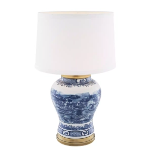 Lampa stołowa Eichholtz Chinese Blue