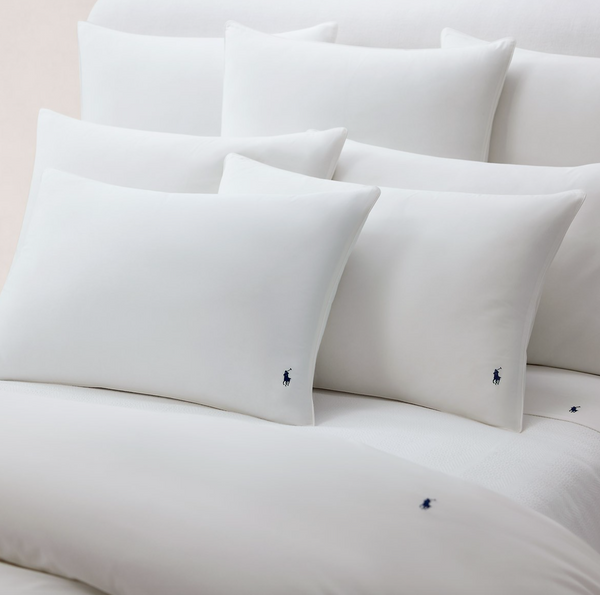 Ralph Lauren Home comforter cover, from the Player (White) collection