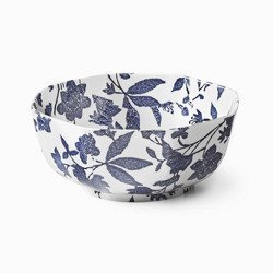 Ośmiokątna misa Ralph Lauren Home x Burleigh Garden Vine Indigo