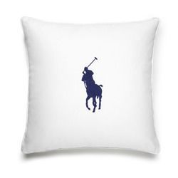 Poduszka dekoracyjna Ralph Lauren Home, z kolekcji Pony (Granat)