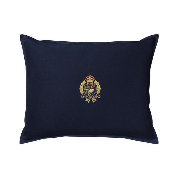 Poduszka dekoracyjna Ralph Lauren Home Crest (Navy)
