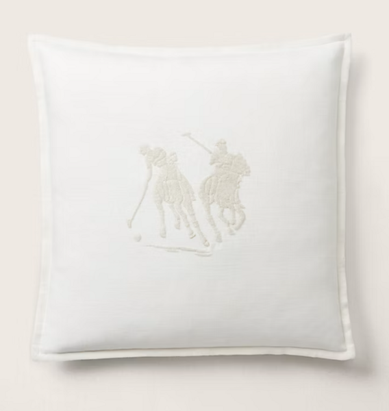 Poduszka dekoracyjna Ralph Lauren Home, z kolekcji Griffith Cream