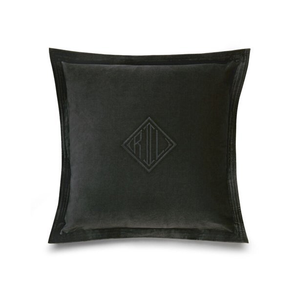 Poduszka dekoracyjna Ralph Lauren Home, z kolekcji Velvet (Charcoal)